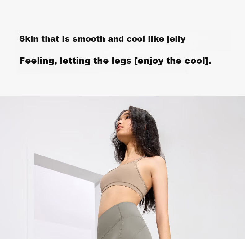 Youkeshu Women's Sharkskin Sun Protection Pants Lightweight Sports Yoga Pants High Waist Tummy Control Hip Lift Slimming Nude Feel Leggings 3