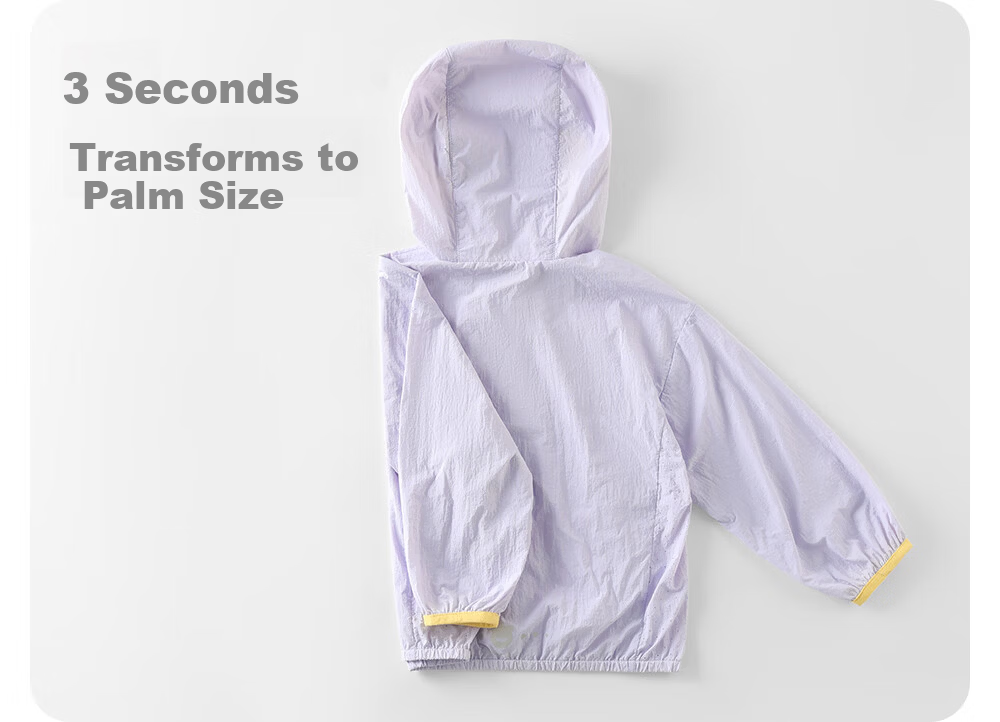 Betis Kids Lightweight Summer Sunscreen Jacket UV Protection Breathable Cooling Sunshade Coat for Boys and Girls Baby Skin Jacket 14