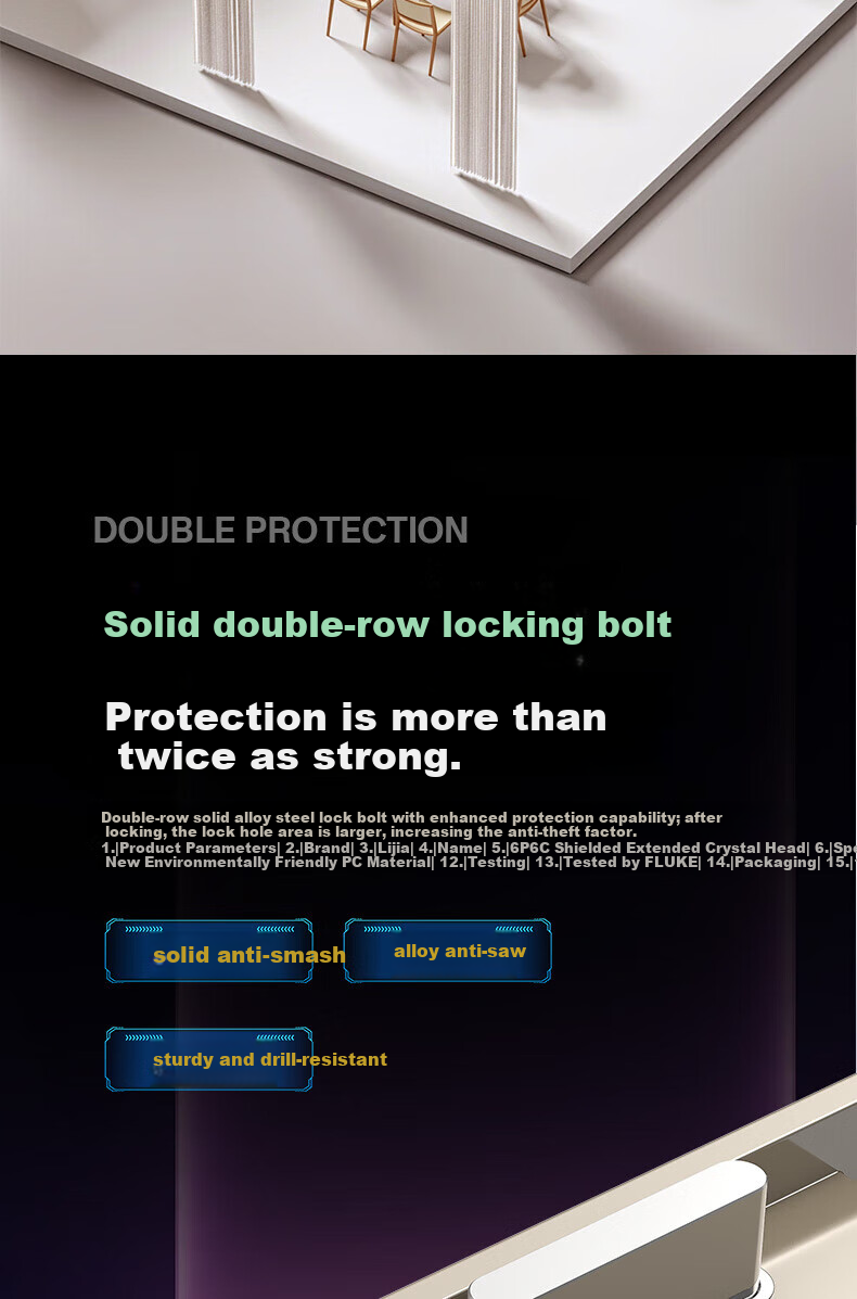 Tiger Brand Home and Office Small CSP Certified All-Steel Anti-Theft Safe Financial Confidential Cabinet 60cm Fingerprint Password Ivory White 12