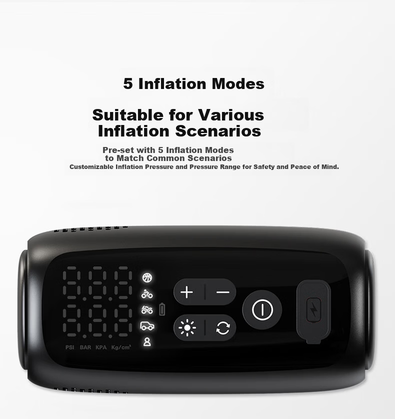 Honor Car Air Pump Portable Wireless Inflator for Car and Bicycle Tires 7