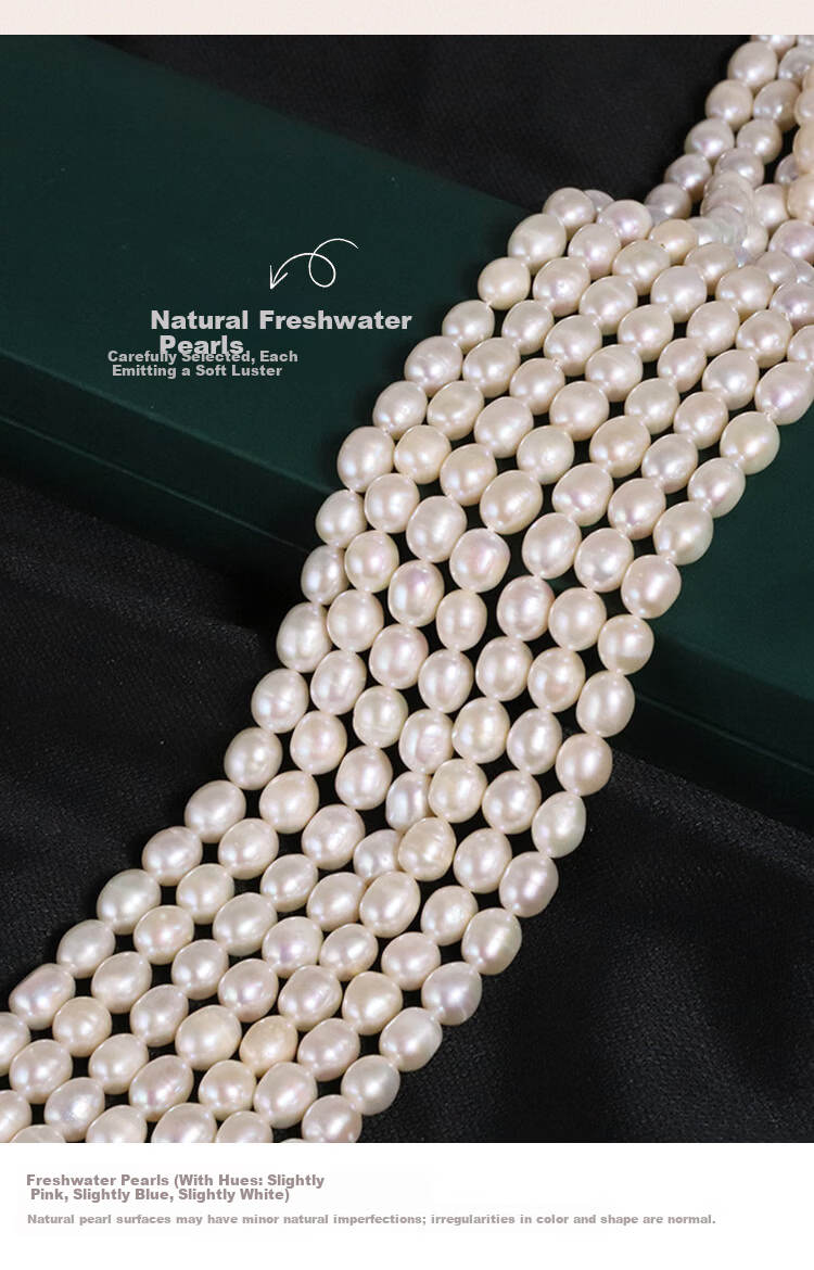 Elegant Freshwater Pearl Fortune Necklace with Jade Gourd Pendant Premium Jewelry Birthday Gift for Girlfriend Mom Elders 4
