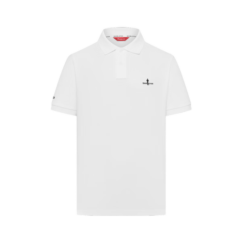 Biyinlefen Antibacterial Cooling Spring Summer Men's Casual Business Multi-Color Skin-Friendly Short Sleeve Polo Shirt