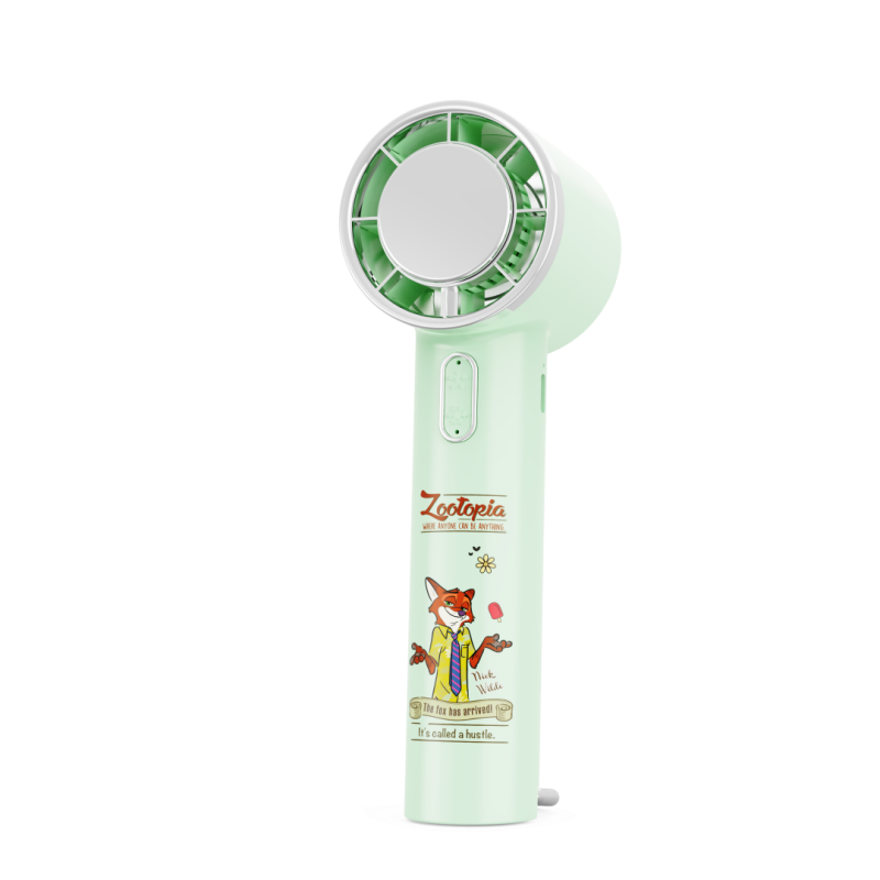 Disney Mini Portable USB Rechargeable Handheld Cooling Fan with Strong Wind and Long Battery Life, Office Desktop Gift K56 Nick