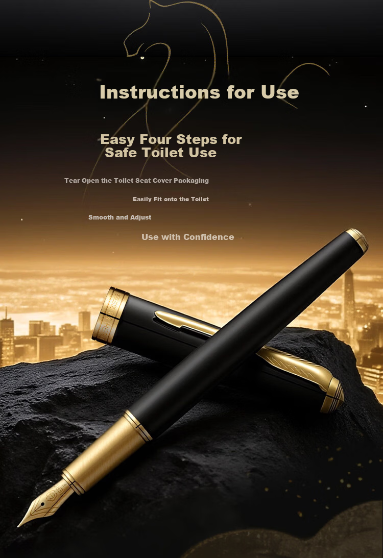 HERO Premium Luxury Fountain Pen Signature Pen Graduation Gift Student Birthday High-End Stationery Office E221 TAMA Cloud Gift Box 4