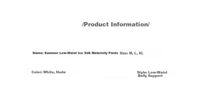 JOYNCLEON Maternity Safety Shorts Summer Thin Outerwear Anti-Exposure Shorts Skin Color XL jyk19713 3