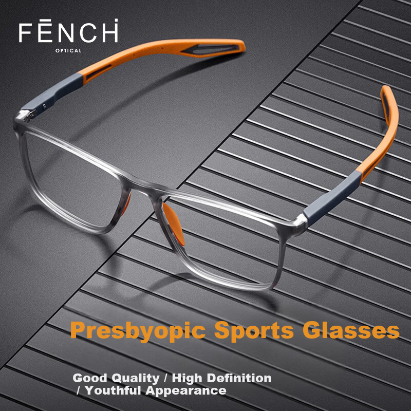 FENCHI HD Blue Light Blocking Reading Glasses Men Fashion Sports Ultra-Light TR90 Elderly Premium Authentic Women