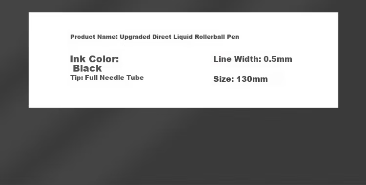 BEIFA Beifa Direct Ink Quick-Dry Rollerball Pen Signature Pen High-Capacity Writing Carbon Pen Smooth for Teachers and Students Red 15-Pack 【Back to School Essential】 20