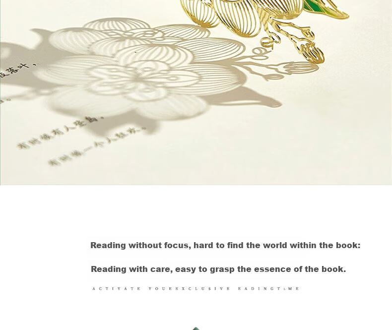 E-Muguo Metal Bookmark Ancient Style Gift Box Birthday Gift for Teacher Classmate Friend Chinese Style Cultural Creative Souvenir Creative Bookmark Souvenir Gift - Plum Orchid Bamboo Chrysanthemum 9