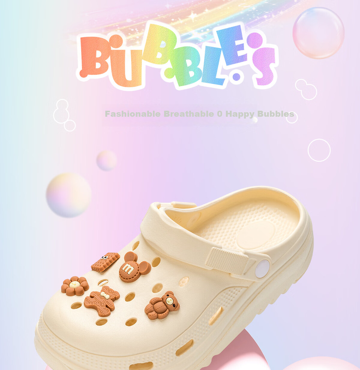 Runrou Women's Summer 2026 New Thick Sole Height Increasing Outdoor Beach Shoes Non-Slip Soft Sole Closed-Toe Sandals 12