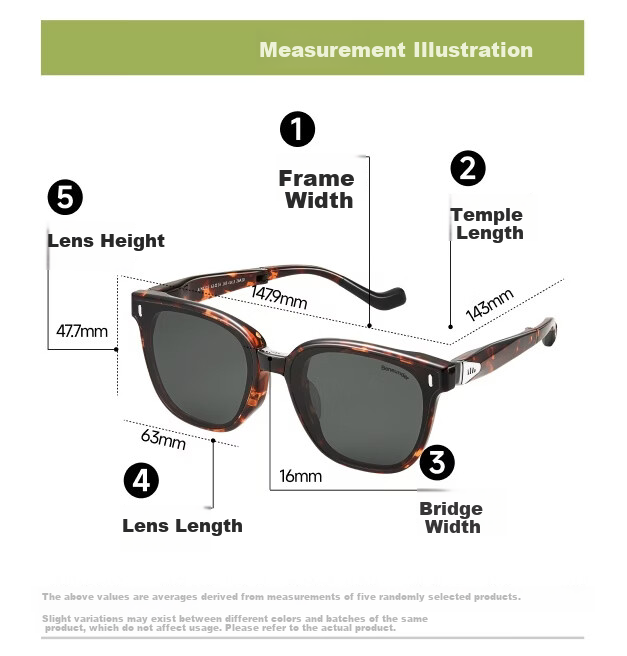 Beneunder Sunglasses Square Round Frame Unisex New Driving Outdoor Travel HD Folding Sunglasses FD026 19