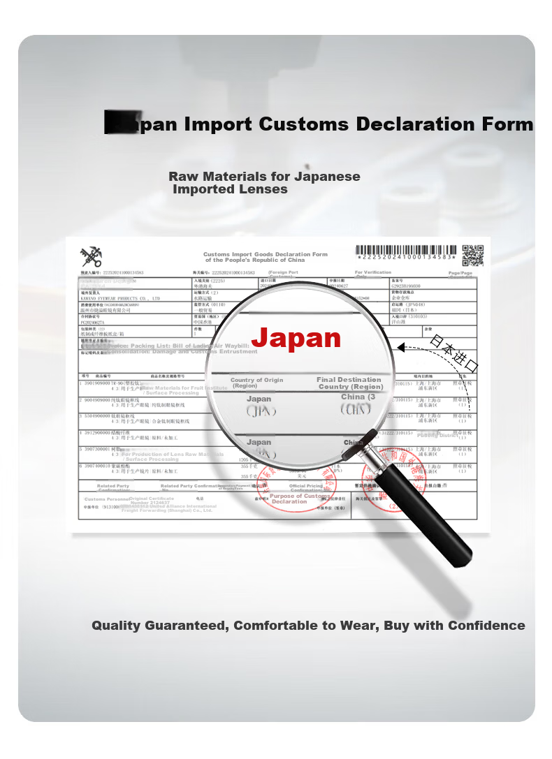 Morak Japanese Imported Titanium Multifocal Reading Glasses for Men, Smart Zoom Presbyopia Glasses for Driving and Walking, Genuine 6