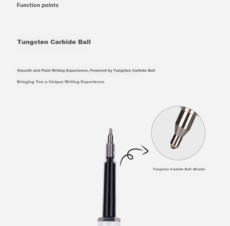 NUSIGN Tri-Color Click Gel Pen Refills Black Extra Ink 3-Pack Student Office Supplies NS578 Premium Brand by Deli 4