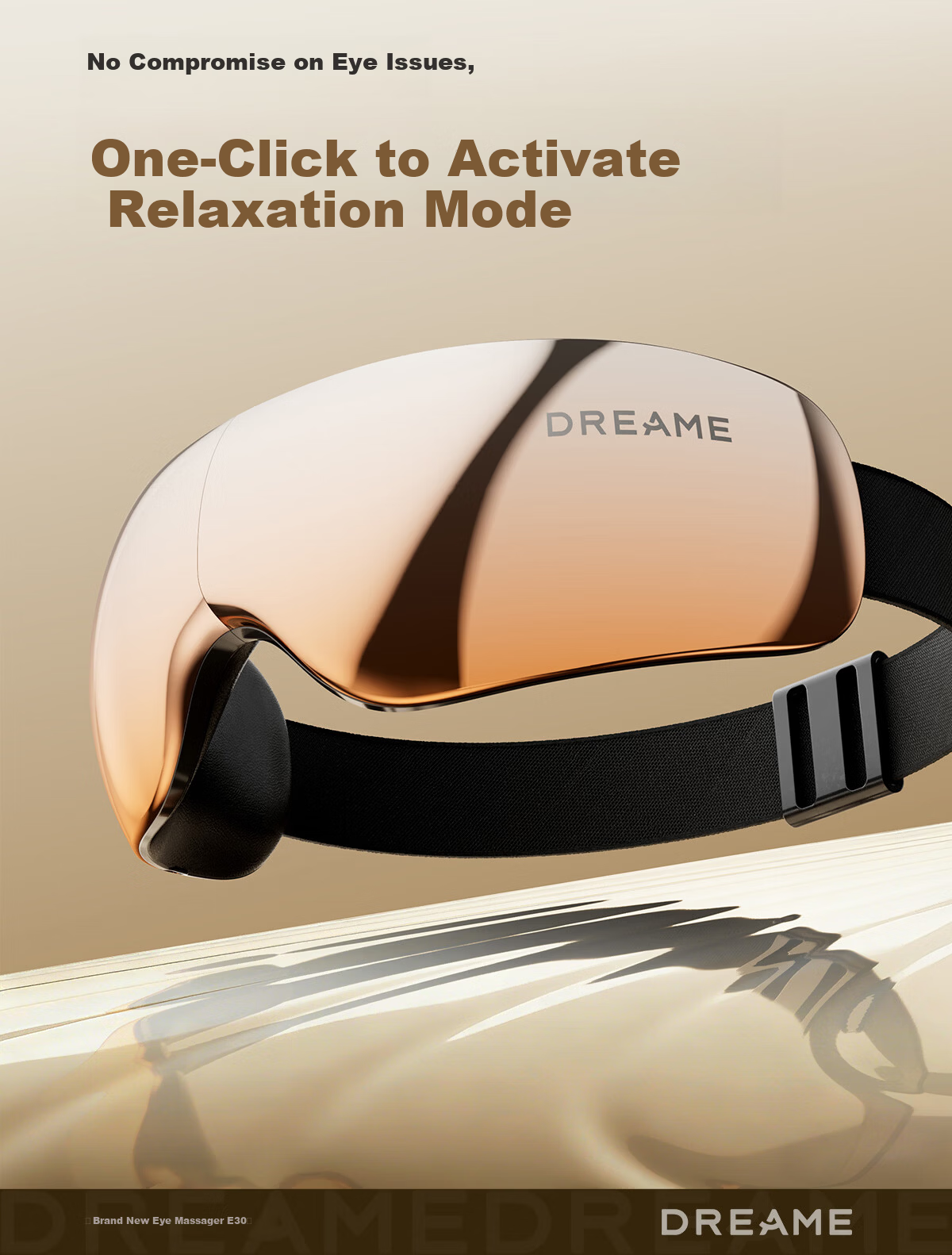 Dreame Smart Eye Massager Titanium Nitride Hot and Cold Compress Eye Care Device Liquid Silicone Vibration Steam Eye Mask E50Pro Practical Birthday Gift for Boyfriend and Girlfriend Children's Day Pre 5