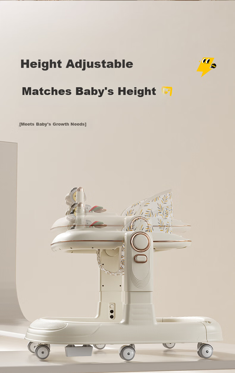 ANGI BABY Baby Walker 2026 Multifunctional Foldable Toddler Push Walker Birthday Gift Children's Day Gift 11