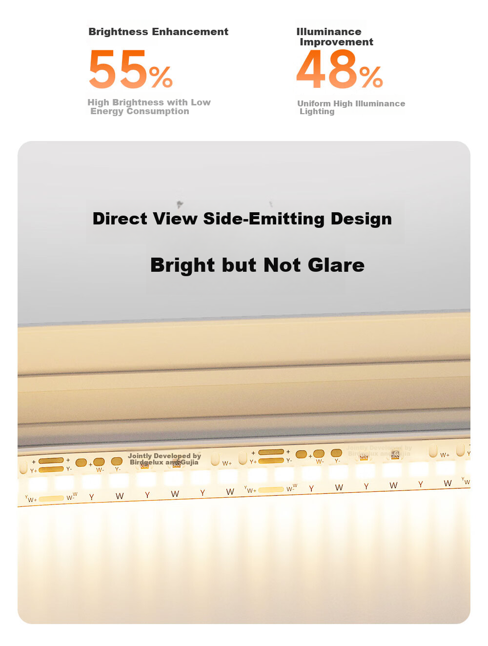 Kuka LED Ceiling Light Eye Protection Philips Aluminum Living Room Bedroom Simple 38cm Round [Installation Included] 12
