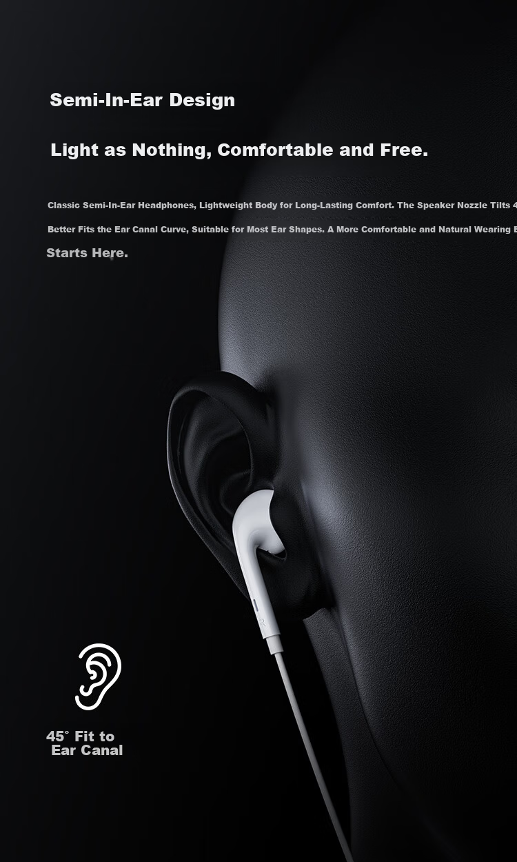 Vivo Audio Earphones White Type-C Connector 2