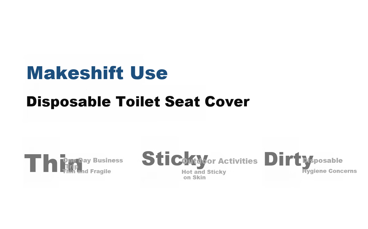 Buddygo Disposable Toilet Seat Covers Individually Packaged Travel Thickened Portable Waterproof Maternity Hotel Toilet Seat Pads 3