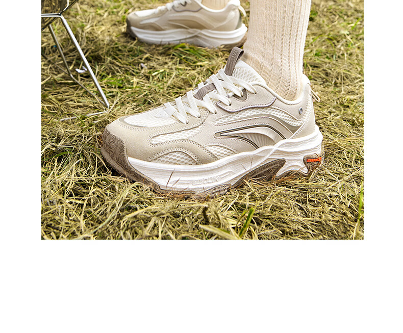 361° Wuren Outdoor Sports Shoes for Men, Commuter Thick-Soled Wear-Resistant Shock-Absorbing Wide-Fit Casual Running Shoes 672636771-1 13