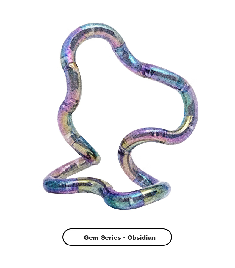 Tangle Authentic Gems Series Fidget Toy ADHD Focus Training Stress Relief Gift for Children's Day 11