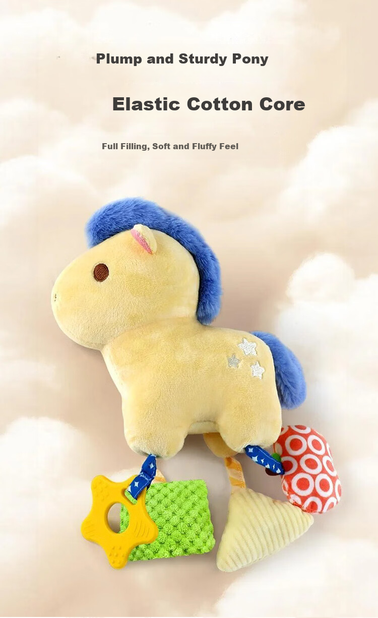 DOCTOR MA Newborn Baby Soothing Gift Box Crib Hanging Rattle Toy Grasping Teether Children's Day Gift 8