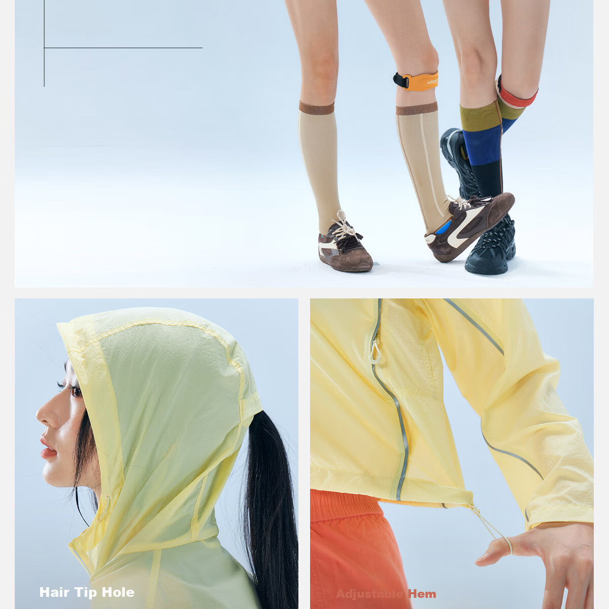 Camel Iceberg Sunscreen Jacket Goddess Edition Short Spring Summer New Outdoor Original Yarn Skin Jacket Women M26BA30013 26