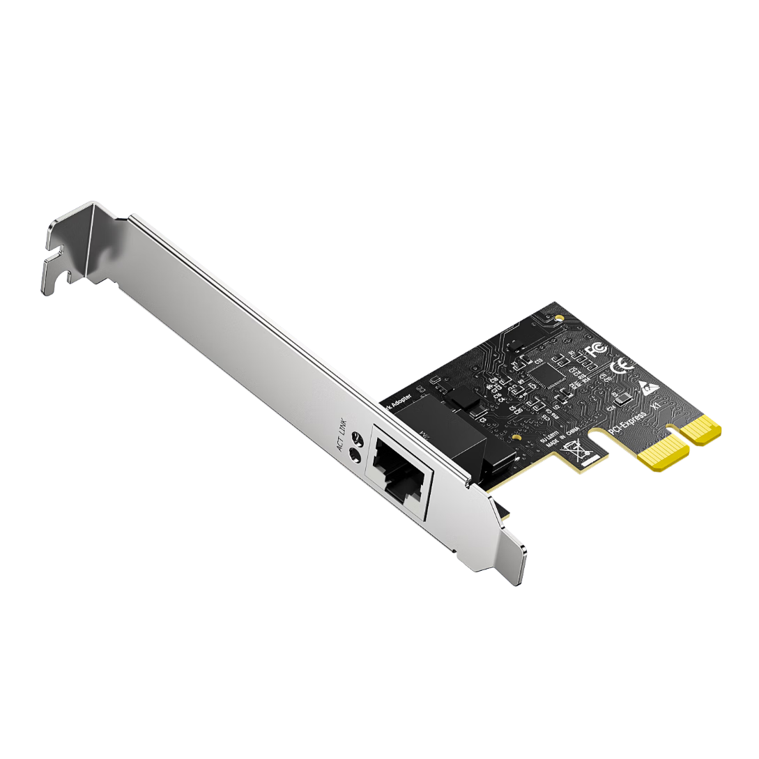BIAZE PCI-E to Gigabit Ethernet Network Card Desktop Internal Wired PCIe Network Adapter 1000Mbps NAS Ethernet Expansion Card