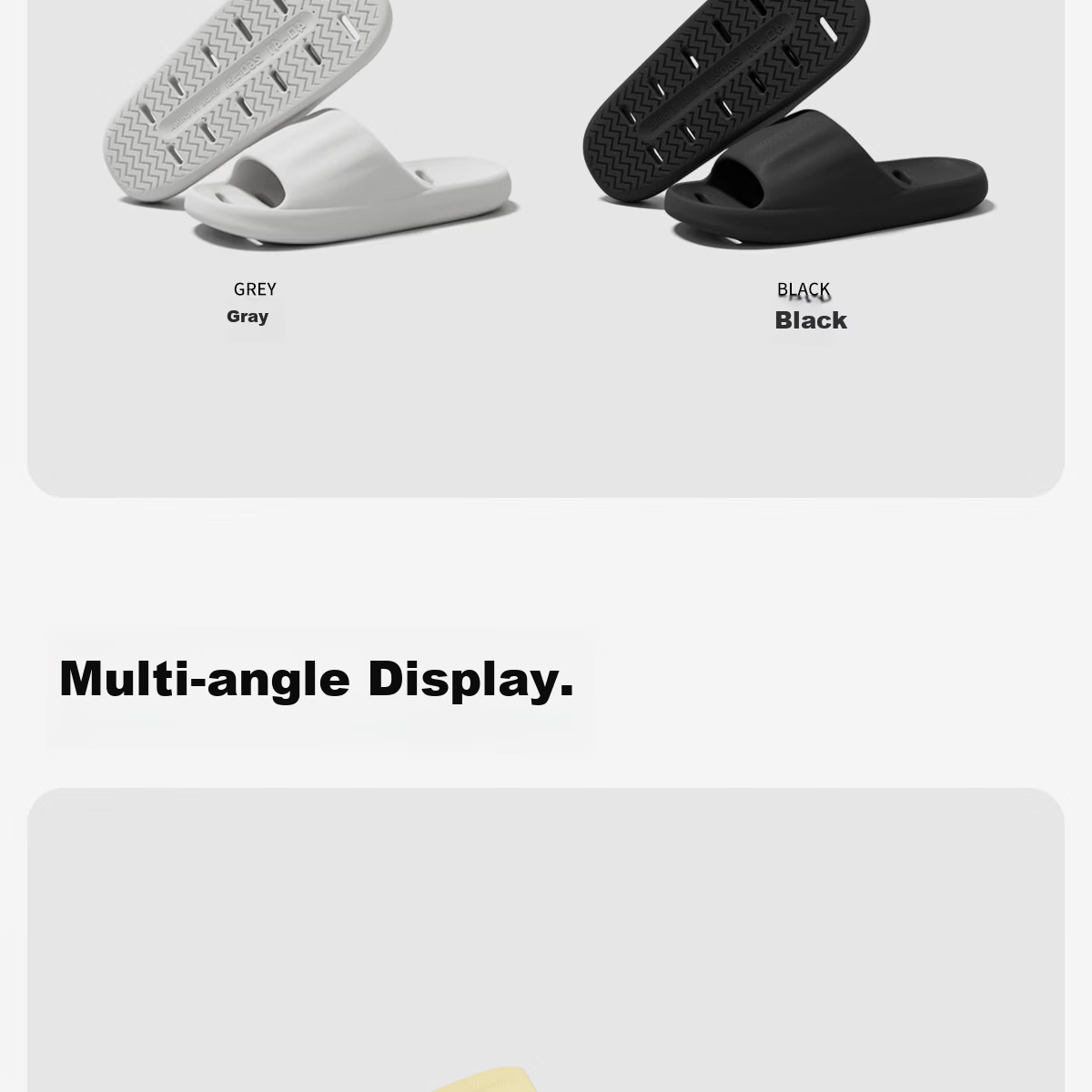 TZLDN Men's Bathroom Slippers 2026 New Summer Indoor Shower Quick-Dry Anti-Slip Odor-Resistant Couple's Sandals for Women 19