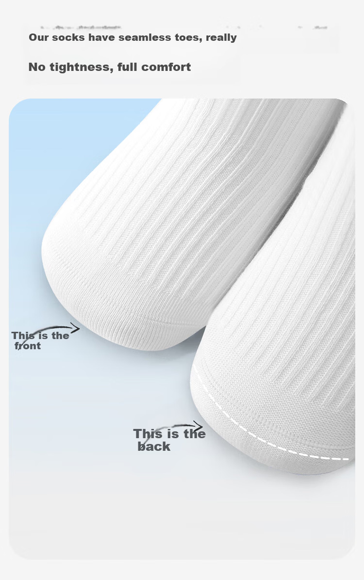 Jiusuibian Long Staple Cotton Children's Socks Boys and Girls Spring Summer Mesh Thin Short Tube Socks Youth School Sports White Cotton Socks 3