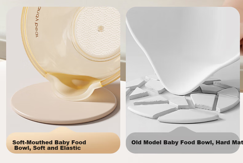AIBEDILA Baby Feeding Bowl with Spout PPSU Rice Cereal Powder Special Children's Tableware Lunch Box 3