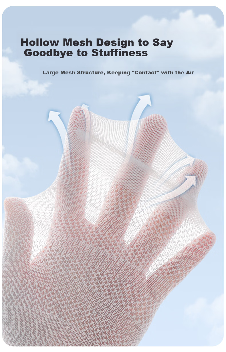 Aibao Baby Socks Summer Thin Mesh Mid-calf Solid Cotton Socks for Babies Children 3 Pairs T316 Size S 3