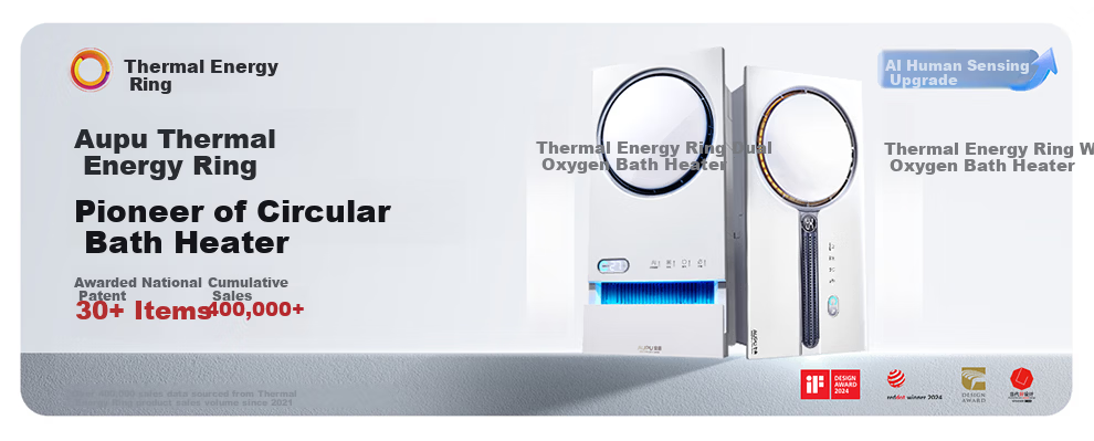 AUPU Smart Bathroom Heater Q360A3-Air with Thermal Ring Deodorization, Warm Air, Lighting, and Exhaust Integration 1