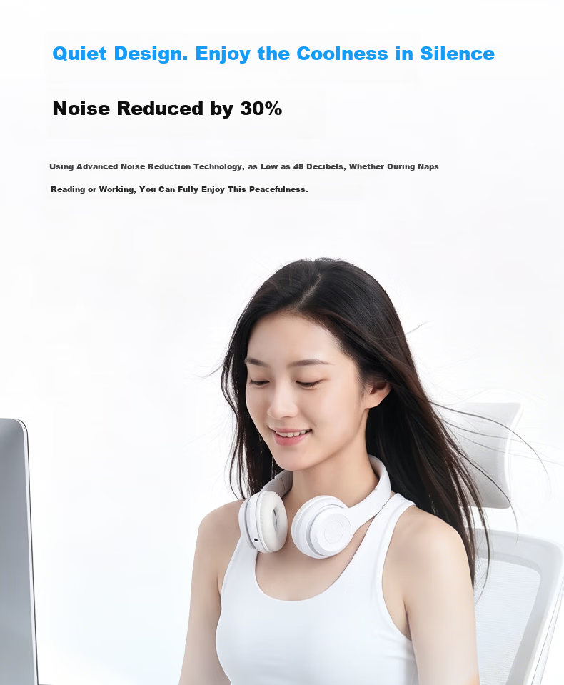 AIMIKU Skin-Friendly Silicone Handheld Mini Fan Student Silent Foldable High-Speed Turbo Fan Office Desktop Small Portable Long Battery Life USB Rechargeable 16