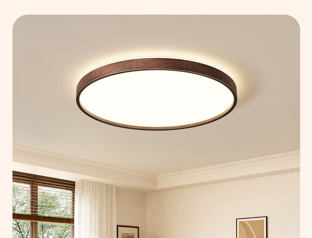 GUJIA LED Ceiling Light, Simple Backlit Eye Protection, Suitable for Living Room And Bedroom, 50cm Square-Shaped - Three Colors [Installation Included] 34