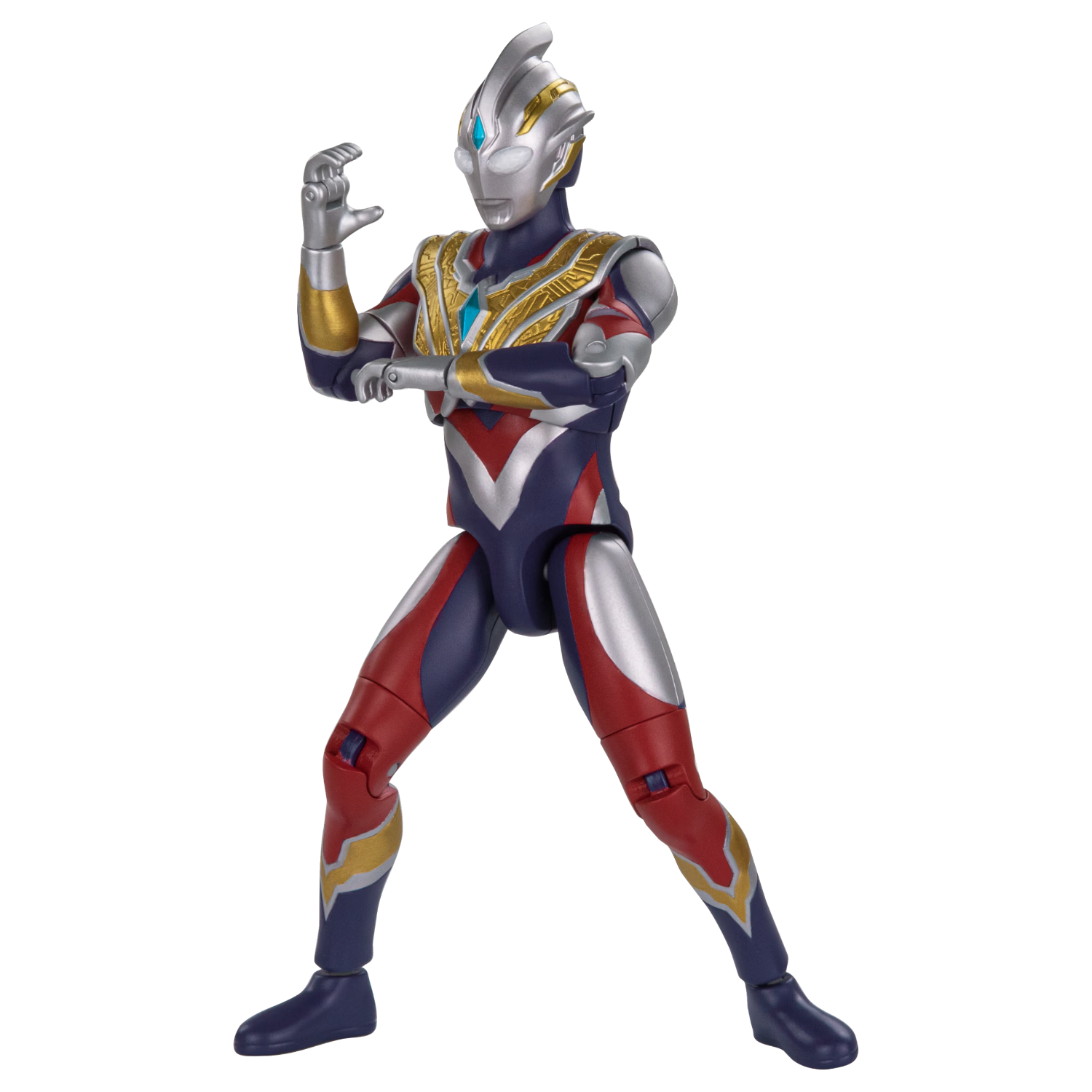 BANDAI Official Sound-Activated Ultra-Actable Ultraman Tiga Toy for Boys Children's Gift