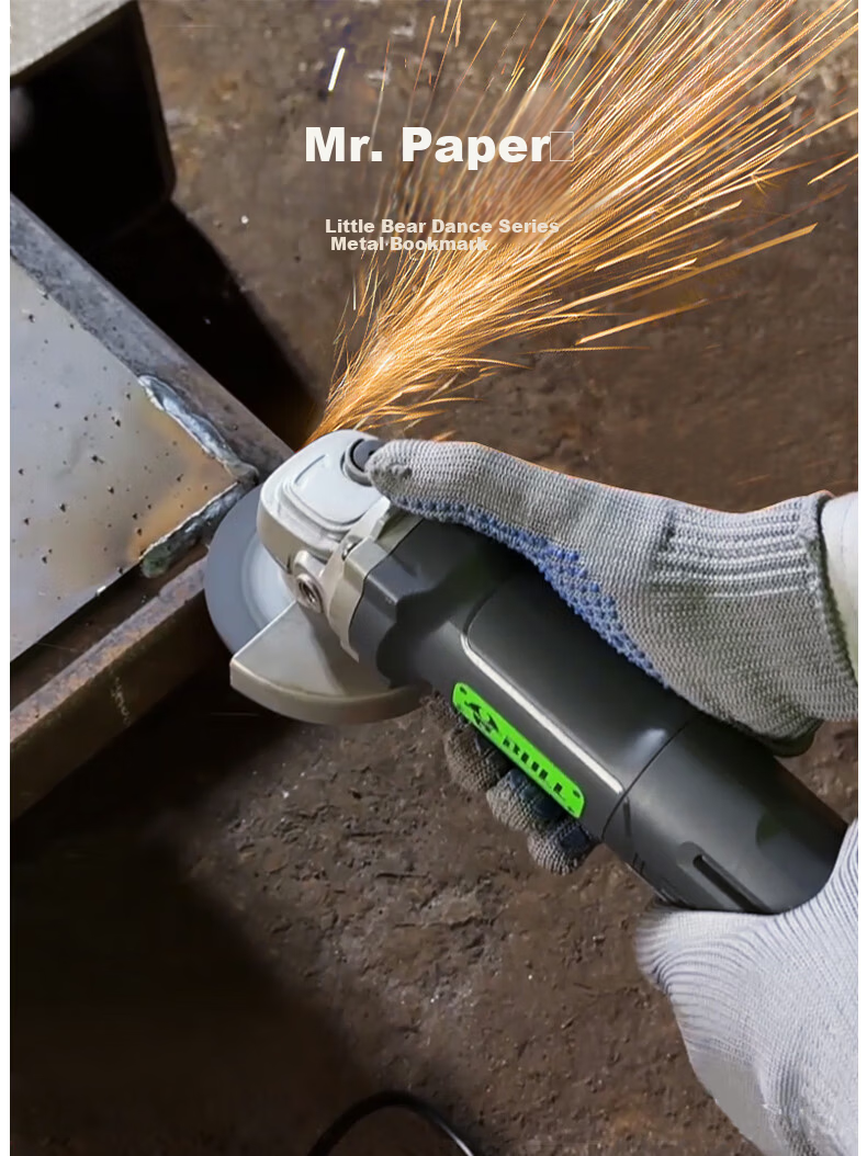 BULL Angle Grinder Polishing Grinding Metal Stone Cutting Machine 850W High Power GJM850-100 (Rear Switch) 4