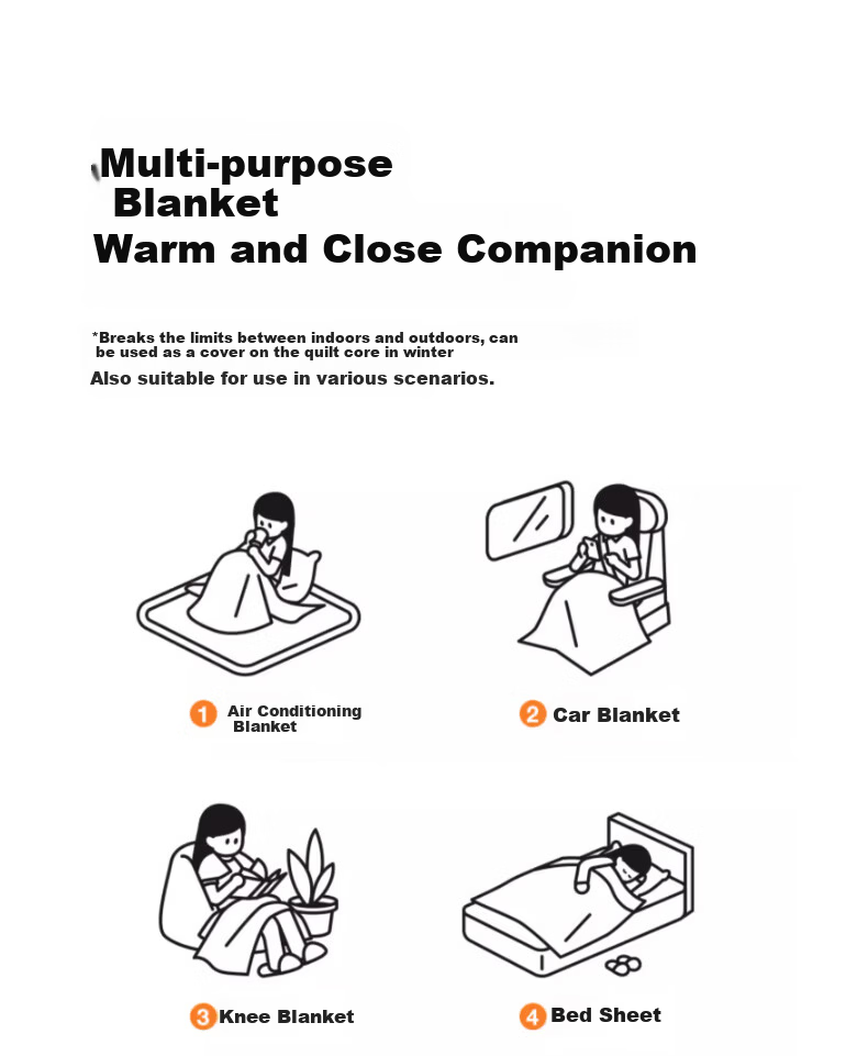 MUJI A-Class 100% Cotton Three-Layer Gauze Towel Blanket Summer Quilt Thin Blanket Air Conditioning Blanket 150x200cm 11