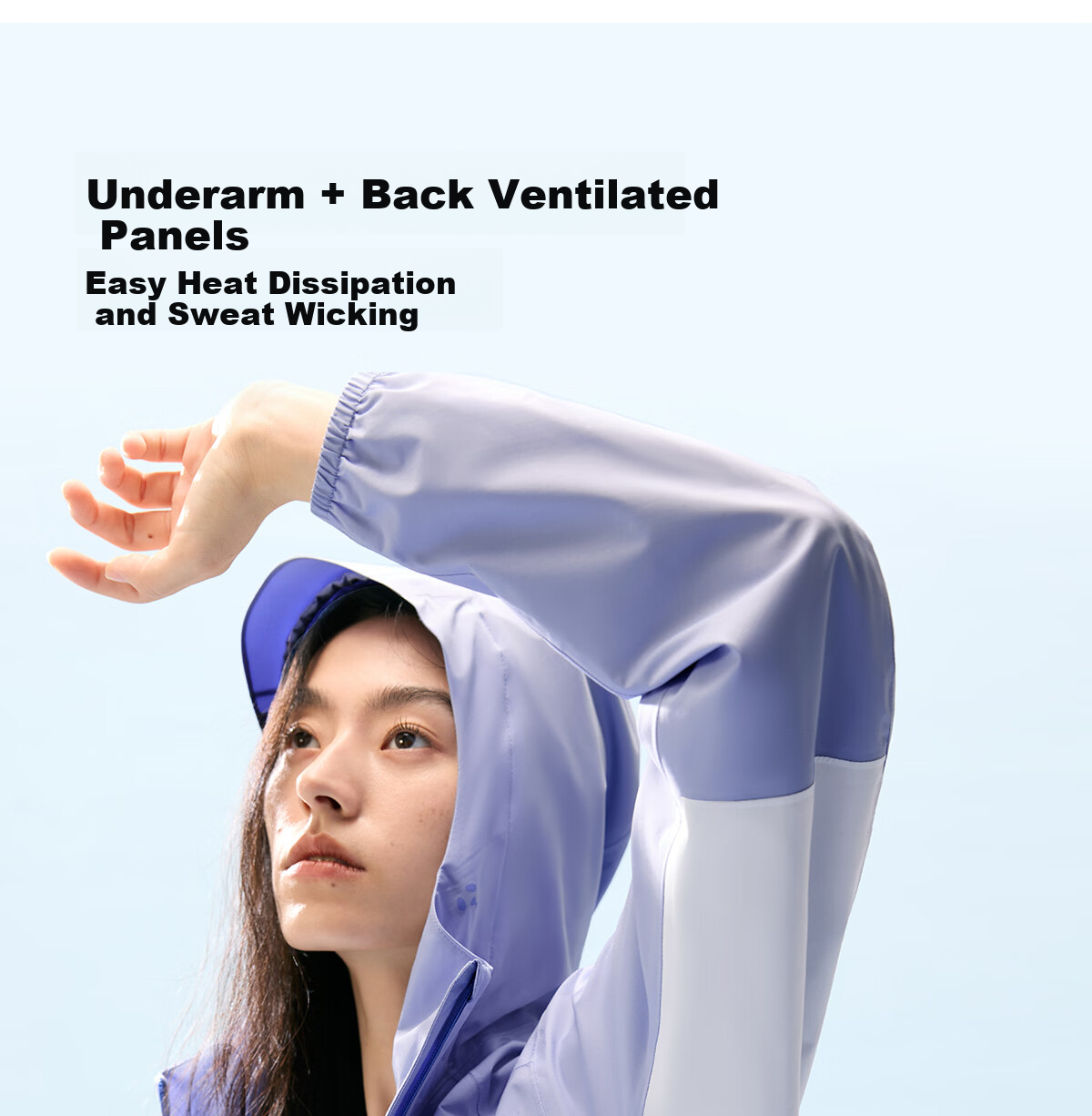 Panda Women's Lightweight Windproof Waterproof Breathable Outdoor Hiking Mountaineering Jacket 2026 Spring Summer B059 10
