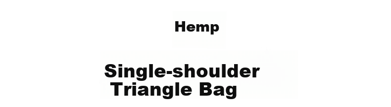 MUJI Hemp Blend Large Shoulder Bag Green Stripes 1