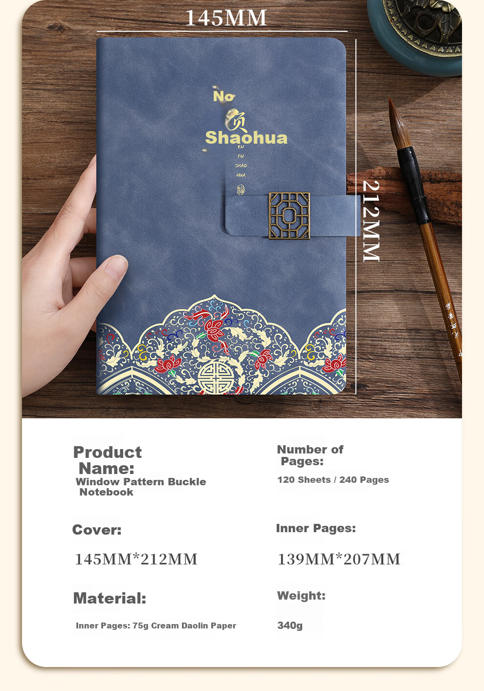 Faramon Red Inspirational Graduation Notebook for High School and College Entrance Exams, Motivational Gift for Students, 18th Birthday and Adult Ceremony Gift 12