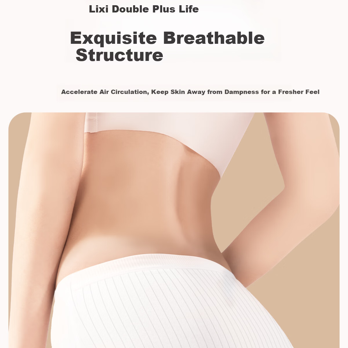 Ankexin Disposable Women's Underwear 7A Antibacterial Maternity Milk Silk Individually Packaged Travel Wash-Free XXL 5pcs*2 Packs 9