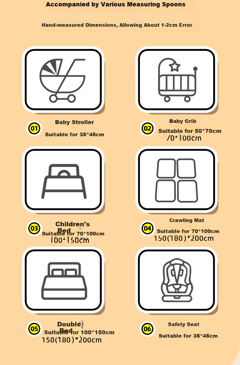 Magmorn Baby Washable Antibacterial Breathable Large Urine Pad Composite Care Mattress 70x100cm 6