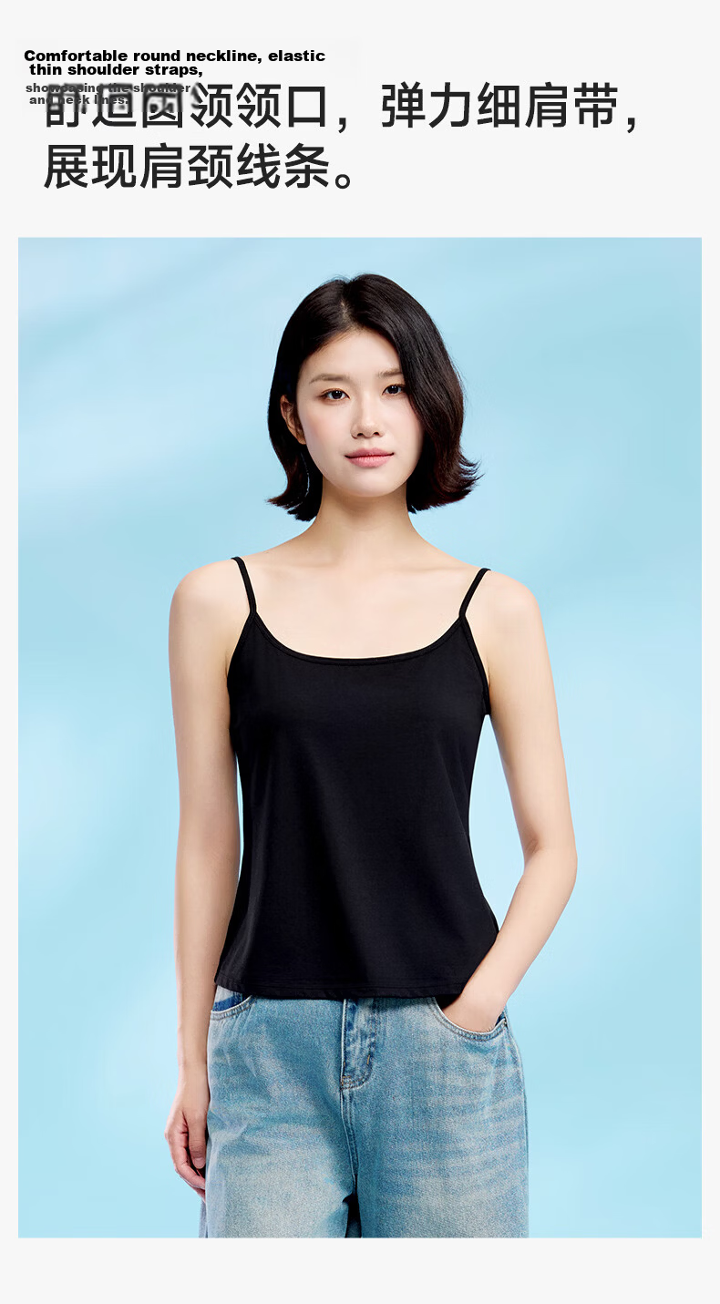 MiiOW Women's Off-Shoulder Antibacterial Moisture-Wicking Breathable Seamless Tank Top Sports Vest Shirt 8