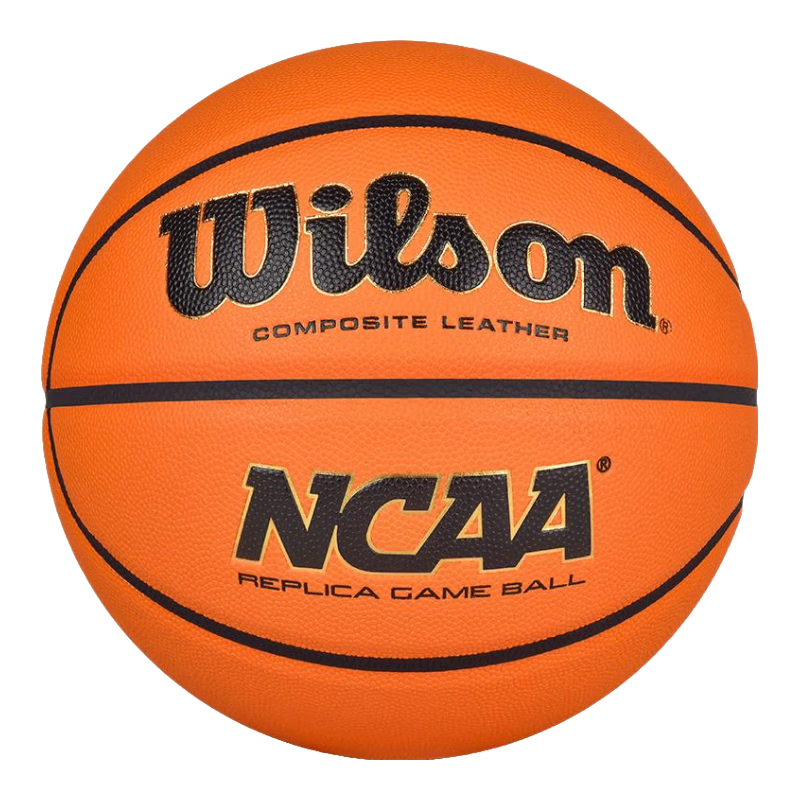 Wilson Basketball, Size 7, PU Material, NCAA Game Replica, Indoor And Outdoor Use, Non-Slip, Wear-Resistant, Adult Size 7 Basketball