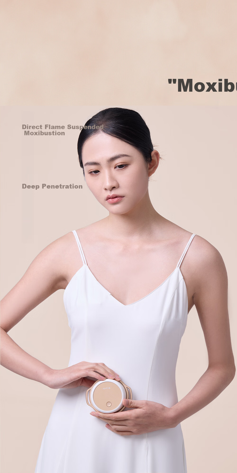 Aixiu Tang Smart Moxibustion Box Portable Handheld New Moxibustion Device Gua Sha Cup Scraping Board Massager Gift Box Set【Price Protection 618】 4
