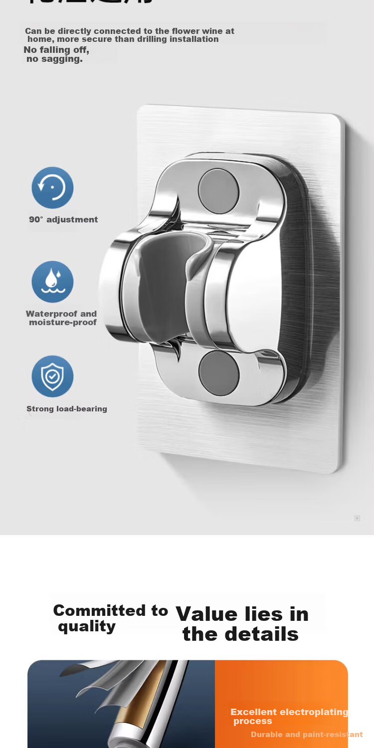 Del 28-Year Brand Shower Head High-Pressure Large Hole High Flow Bathroom Shower Set with Hose 06 10