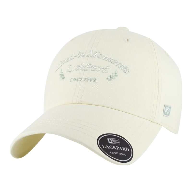 LACKPARD Women's Korean Style New Elastic Baseball Cap High-End Versatile Beige Duckbill Sun Hat