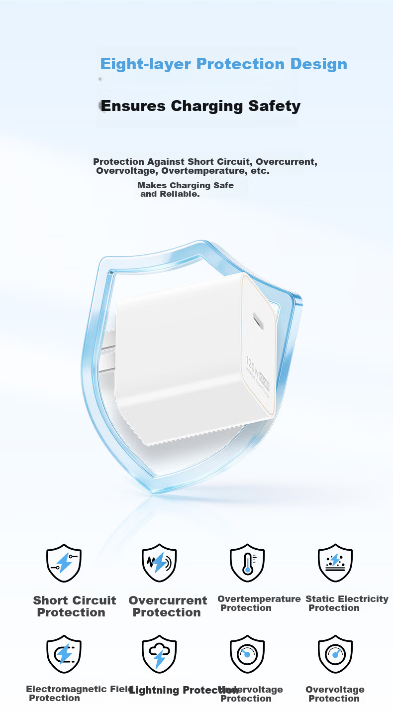Honor Magic Cube All-in-One Charger 120W Fast Charging Compatible with Phones, Tablets, and Computers Safety Protection for Honor/Huawei/Xiaomi/Apple/OPPO Phones 8