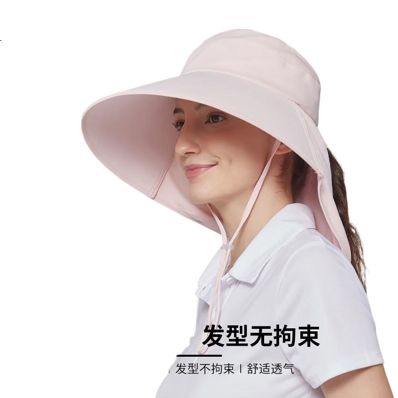 Shanghai Story Women's Sunshade Hat Spring Summer Sun Protection Magic Tape Open Top Hat Outdoor Face Cover Neck Protection Wide Brim Mountaineering Cooling Hat Gift for Girlfriend