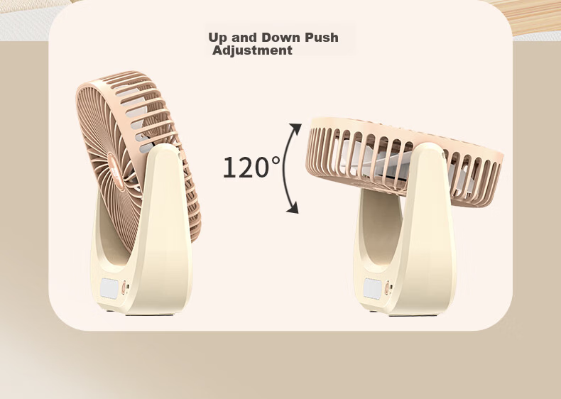 LEISE Quiet Turbo Stand Fan Desktop Night Light Combo Convection Ventilation Air Conditioner Companion LS-F3 6