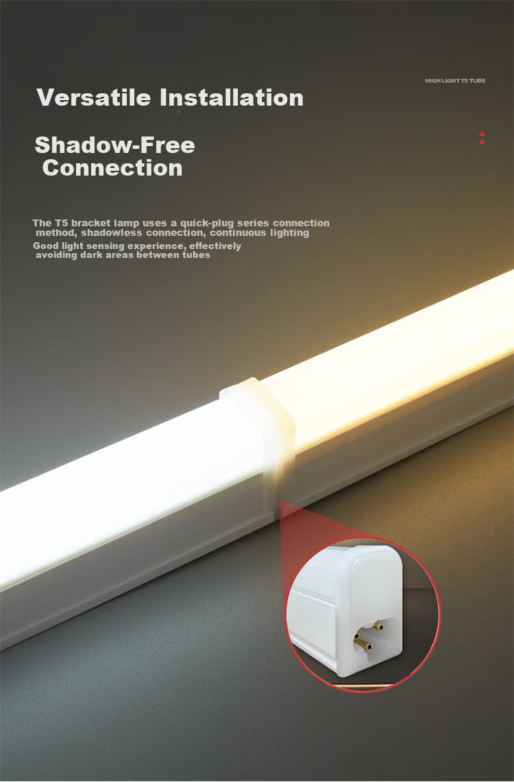 CARE T5 LED Integrated Bracket Lamp Tube 16W 1.2m 6000K Daylight Bright Light Tube 3